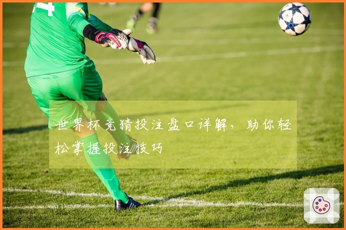 世界杯竞猜投注盘口详解，助你轻松掌握投注技巧